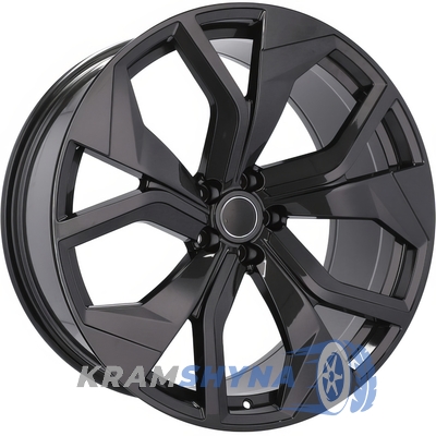 Racing line B1637 10x22 5x112 ET21 DIA66.6 BL