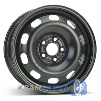 ALST (KFZ) 8380 Volkswagen 6x15 5x100 ET38 DIA57 Black