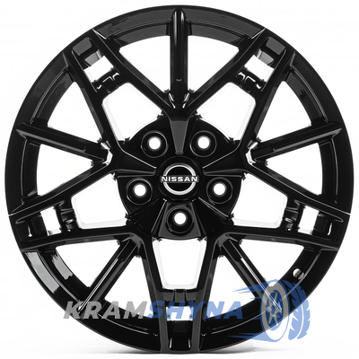 Replica NS17348 7.5x17 5x114.3 ET45 DIA66.1 Black