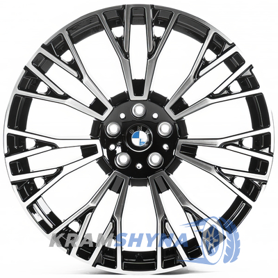 Replica B3156 10.5x22 5x112 ET43 DIA66.6 BMF