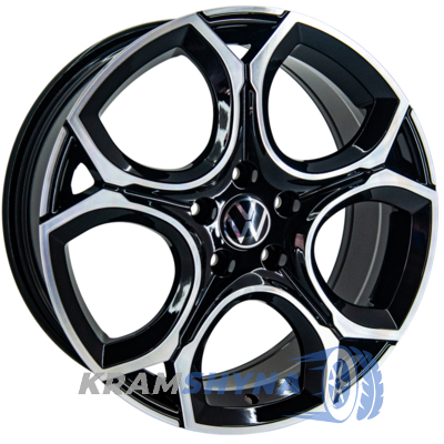 Replica Volkswagen Y1232 7.5x18 5x112 ET45 DIA57.1 BP