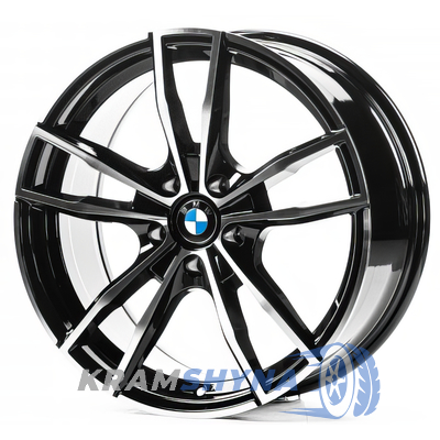 Replica B5574 8x18 5x112 ET25 DIA66.5 GBMF