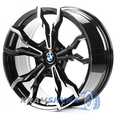 Replica B695 8x19 5x112 ET32 DIA66.45 BMF