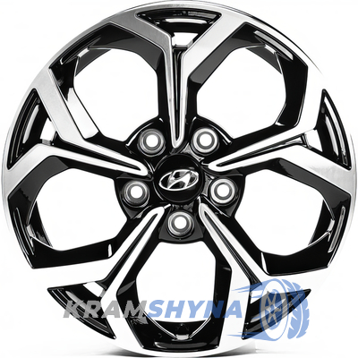 Replica HND496 6.5x16 5x114.3 ET46 DIA67.1 BMF