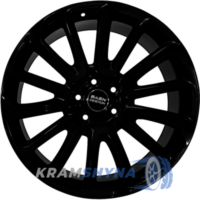 Replica 701F 9.5x21 5x120 ET49 DIA72.6 Black