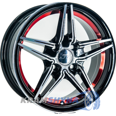 GT QC1281 6x14 4x98 ET35 DIA58.6 BMRedL