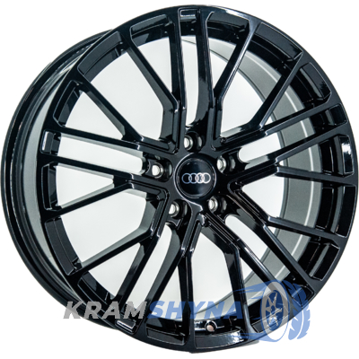 Replica Audi F9808 8.5x19 5x112 ET35 DIA66.45 Black