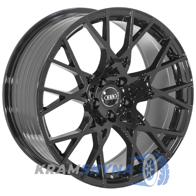 ZF FBX348 9x20 5x112 ET25 DIA66.6 Black