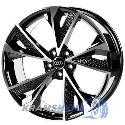 Replica AU6106 9.5x21 5x112 ET25 DIA66.45 BMF