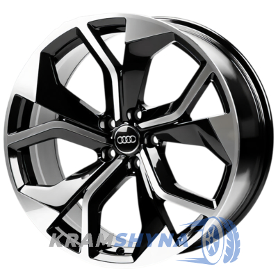 Replica AU6109 9.5x22 5x112 ET30 DIA66.45 BMF