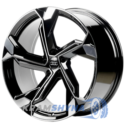 Replica AU6136 10x23 5x112 ET15 DIA66.45 BMF