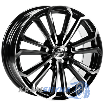 Replica TY227 6.5x16 5x114.3 ET40 DIA60.1 BMF