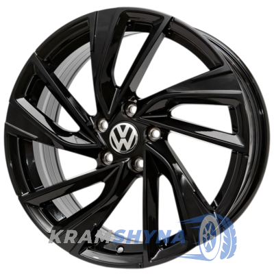 Replica VW6111 7x17 5x112 ET45 DIA57.1 Black