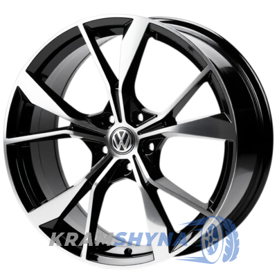 Replica VW6125 8x19 5x112 ET42 DIA57.1 BMF