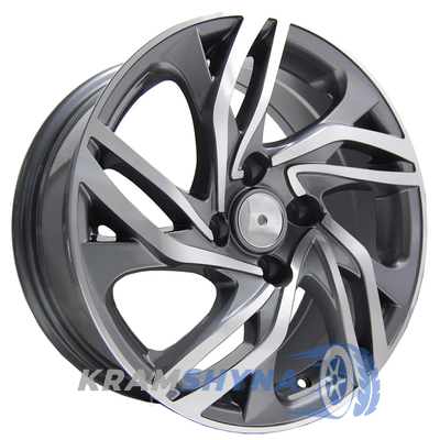 Replica Peugeot (PT110) 7x16 4x108 ET25 DIA65.1 GMF