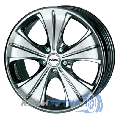 Rial Ancona 7.5x17 5x100 ET35 DIA63.3 Chrom