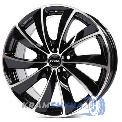 Rial Lugano 8.5x19 5x112 ET32 DIA70.1 DBFP