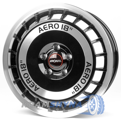 Ronal R50 7.5x16 5x100 ET38 DIA68 Black