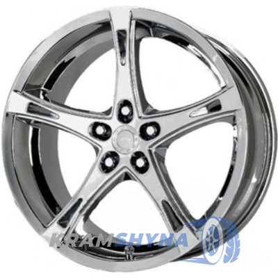 Verde V58 5IVE 8x17 5x100 ET38 DIA66.6 Chrom