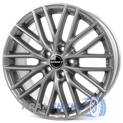 Borbet BS5 8x18 5x114.3 ET40 DIA72.6 Gray