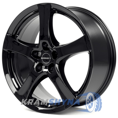Borbet F 8x18 5x112 ET35 DIA72.6 Black