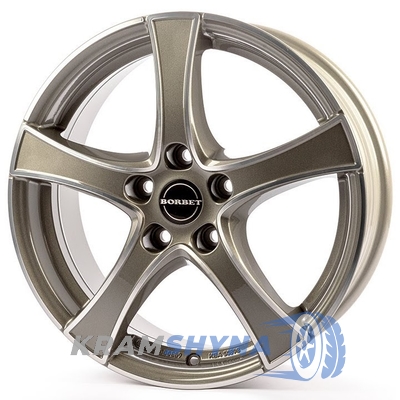 Borbet F2 7.5x18 5x114.3 ET45 DIA60.1 GSP