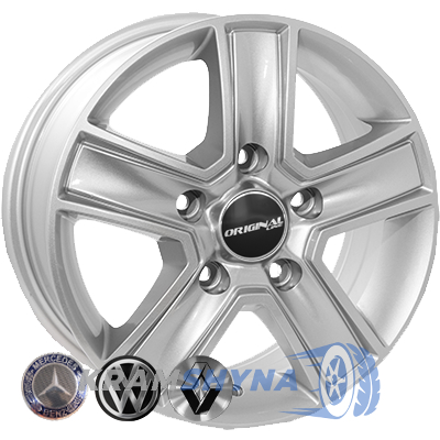 Zorat Wheels BK473 6.5x15 5x160 ET60 DIA65.1 S
