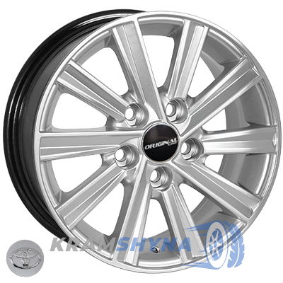 Zorat Wheels BK519 6.5x15 5x114.3 ET39 DIA60.1 HS
