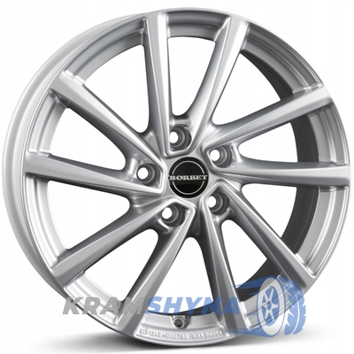 Borbet V 7x18 5x110 ET38 DIA65.1 S