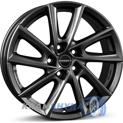Borbet V 7x18 5x114.3 ET38 DIA67.1 ANTHR