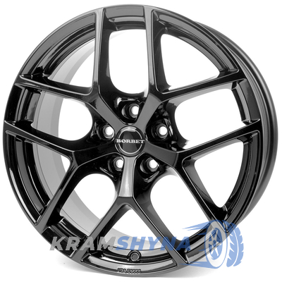 Borbet Y 8x18 5x108 ET45 DIA72.5 Black