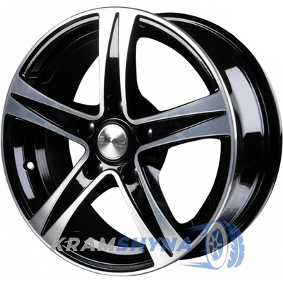 Skad Сакура 6.5x15 5x112 ET35 DIA66.6 Алмаз черн