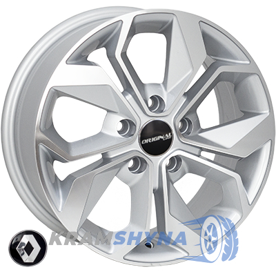 Zorat Wheels BK5168 6.5x15 5x108 ET44 DIA60.1 SP