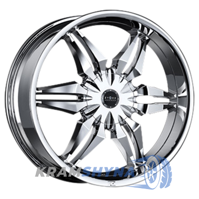 Zyoxx ZX6 8.5x20 5x120 ET35 DIA78.1 Chrom