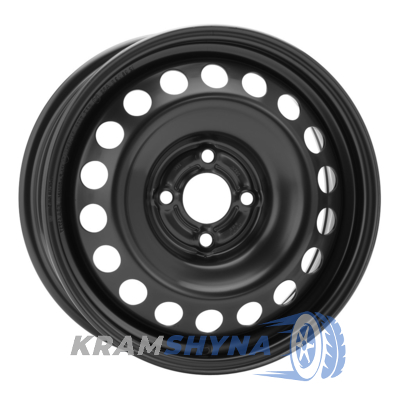ALST (KFZ) 7775 Dacia 6x15 4x100 ET40 DIA60.1 Black