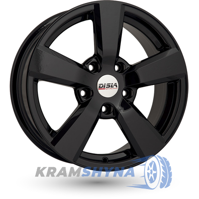Disla Formula 6.5x15 5x100 ET35 DIA57.1 Black