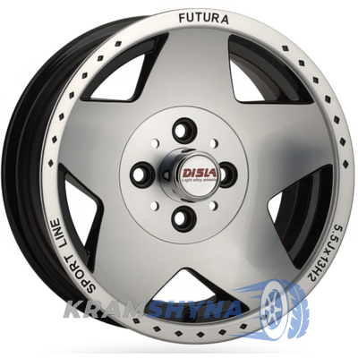 Disla Futura 5.5x13 4x98 ET5 DIA58.6 BD