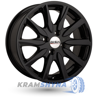 Disla Raptor 6.5x15 4x100 ET40 DIA67.1 Black