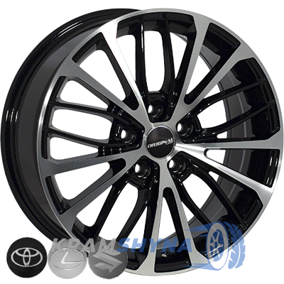 Zorat Wheels BK5343 6.5x16 5x114.3 ET40 DIA60.1 BP