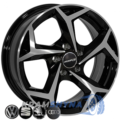 Zorat Wheels BK5340 6x14 5x100 ET35 DIA57.1 BP