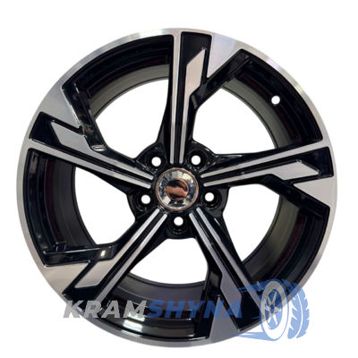 Replica Skoda (CT1382) 7.5x17 5x112 ET40 DIA66.6 BMF