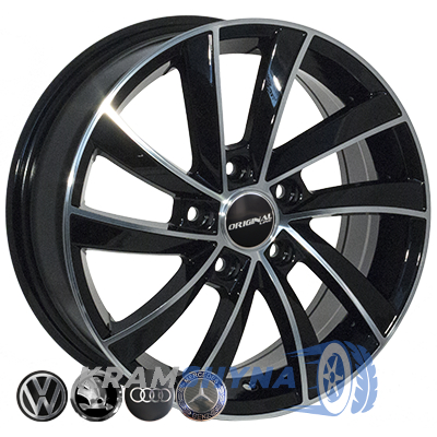 Zorat Wheels BK5290 6.5x16 5x100 ET35 DIA57.1 BP