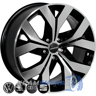 ZF TL5052ND 8x18 5x112 ET44 DIA57.1 BMF