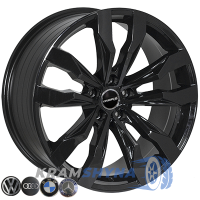 Zorat Wheels BK5333 8x18 5x112 ET30 DIA66.6 Black