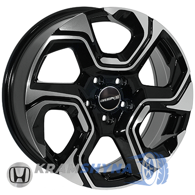 Zorat Wheels BK5389 7x18 5x114.3 ET45 DIA64.1 BP