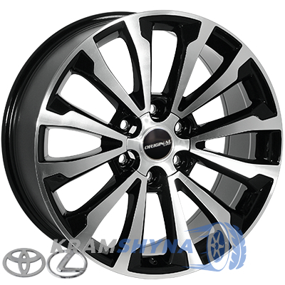 Zorat Wheels BK5391 8.5x20 6x139.7 ET30 DIA106.2 BP