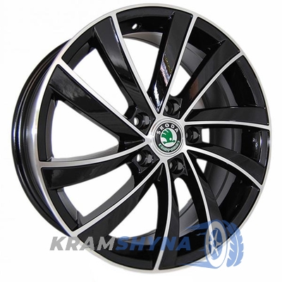 Replica SKODA CT1106 7x17 5x112 ET45 DIA66.6 BMF