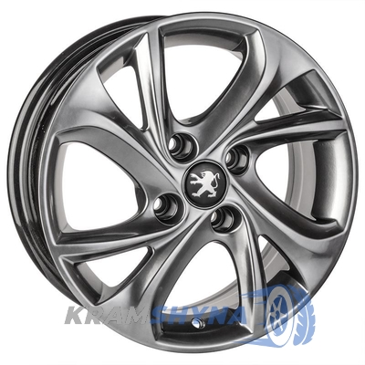 Replica Peugeot PG4007 6x15 4x108 ET23 DIA65.1 HB