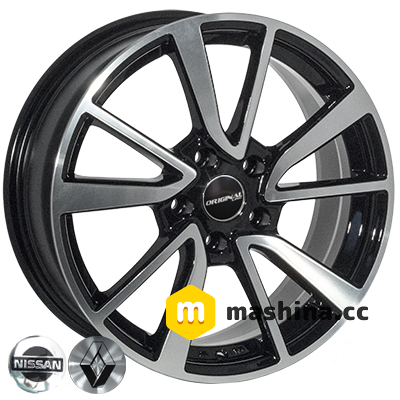 Zorat Wheels 6344 6.5x16 5x110 ET35 DIA65.1 BP