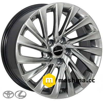 Zorat Wheels BK5716 7.5x17 5x114.3 ET32 DIA60.1 HB